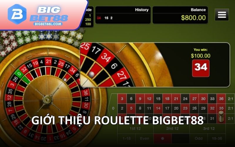 Giới thiệu Roulette BIGBET88