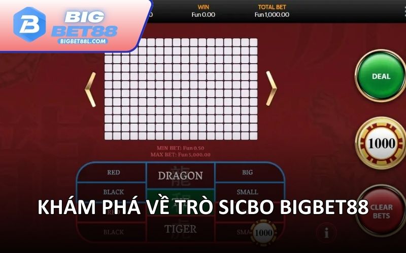 Khám phá rồng hổ BIGBET88